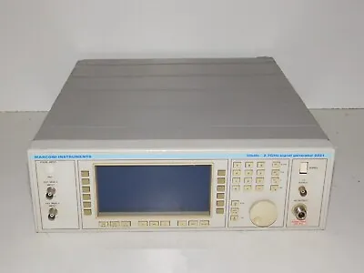 Aeroflex IFR Marconi Instruments 2031 Signal Generator 10 KHz To 2.7GHz UNTESTED • $549