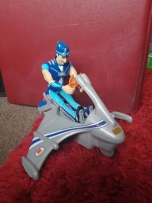 Lazy Town Figure Sportacus On Sky Chaser - Works • £40