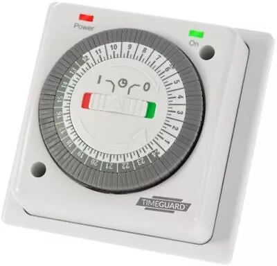 Timeguard 24 Hour 16(6)A Compact Immersion Heater Time Switch 100W • £34.99