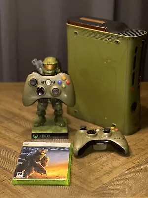 Halo 3 Limited Edition Xbox 360 Console 2 Halo Controllers & Game. Jasper Swap • $650