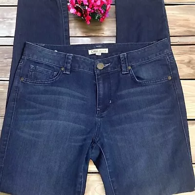 Cabi Jeans Women’s Blue Moon Indie Denim Straight Stretch Mid Rise Jeans SZ 16 • $29