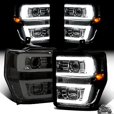 LED DRL Projector Headlights For Ford F250 F350 F450 F550 2008-2010 Super Duty • $199