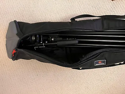 Manfrotto Bogen 3182 Tripod Legs 501 (3433) Pro Video Head MBAG120P Padded Bag • $299