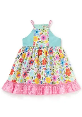 NWT Girls MATILDA JANE Lets Go Together Flora And Fauna Dress Size 8 • $28.95