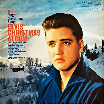 Elvis Presley - Elvis Christmas Album 1958 Vinyl LP RCA Victor USA  LONG PLAY  • $120