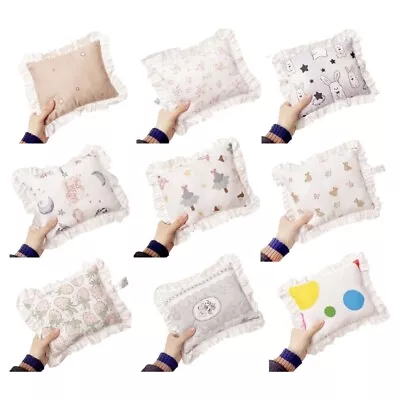 Printed Baby Pillow For Newborns Soft & Comfortable Sleep Support Cushion Pad • £8.87