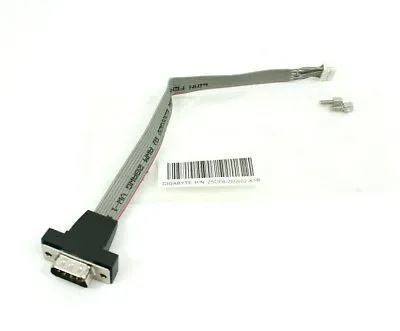 GIGABYTE Motherboard RS232 DB9 Pin Com Port Ribbon Serial Cable Connector • $9.99