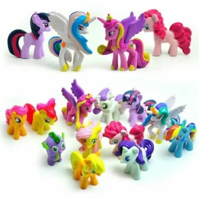 My Little Pony 2  Action Figures Cake Toppers Set Girl Gifts Decorations Toy • £9.99