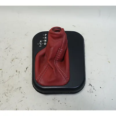 2001-2002 BMW Z3 Roadster Coupe Automatic Shifter Select Panel W Red Leather OEM • $112.50