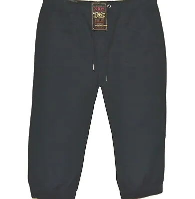 Xios Men's Black Capri Jogger Cotton Blend Shorts Size XL NEW • $35.98