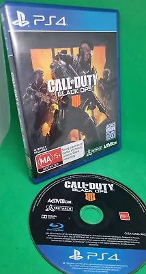 MINT DISC Call Of Duty Black OPS 4 (PlayStation 4 2018) • $14.24