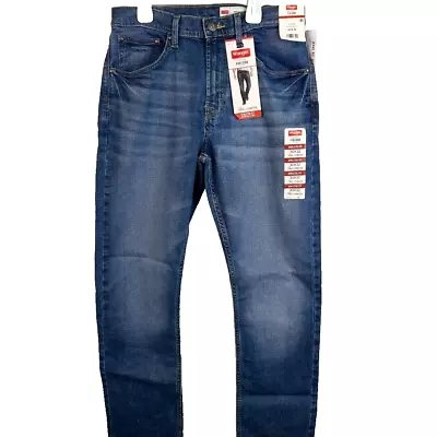 WRANGLER Men's Jeans Size 30x32 Free Stretch Athletic Fit Med Wash • $14.99