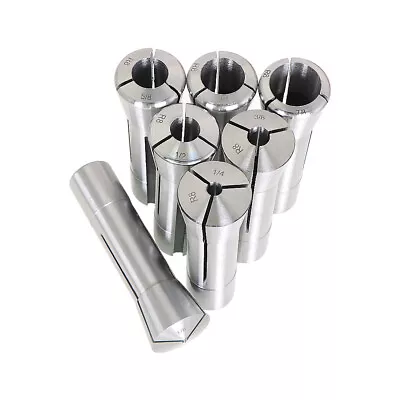 7PC Fractional R8 Collet Set 1/8  To 7/8  High Precision For Bridgeport • $30.42