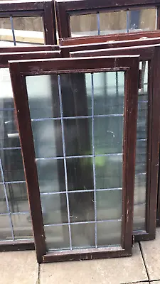  Wooden Windows Double Glazed LEADED 1120x550 (French Windows)  • £35