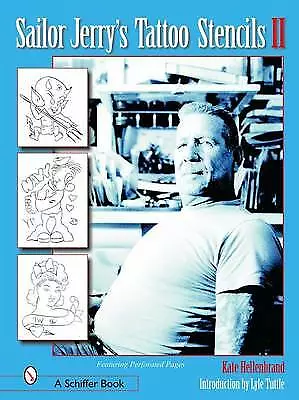 Sailor Jerry's Tattoo Stencils II By Kate Hellenbrand (Paperback 2002) • £18.36