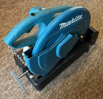 Makita LW1401S 355mm 14  Portable Cut-Off Saw Used Working + 2 New Cut Discs • £175