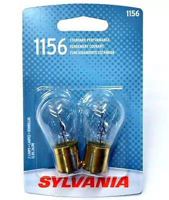 Sylvania Basic 1156 26.9W Two Bulbs Stop Brake Rear Light Upgrade Replacement • $9.74