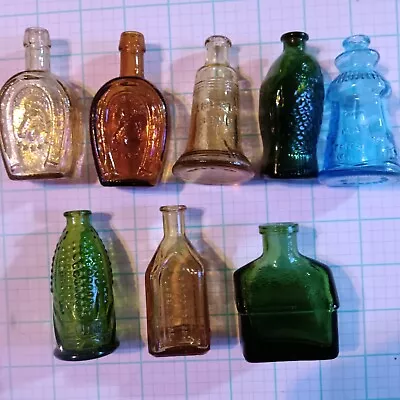 Wheaton Miniature Glass Bottles And Others Lot Of 9 • $49.99