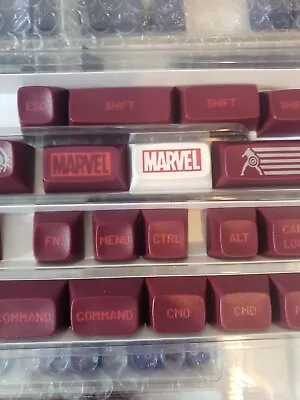 Drop Marvel MT3 Capt America Custom Keycap Set • $75