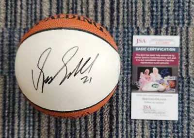 DOMINIQUE WILKINS Atlanta Hawks Signed Spalding Mini Basketball NBA HOF JSA COA • $45