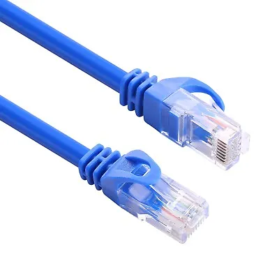 AvesView CAT6 Ethernet Patch Cable High Speed 550Mhz UTP 25FT 50FT 100FT - Blue • $8.99