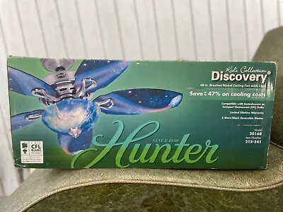 $130 • Buy New Hunter Kids Discovery Ceiling Fan 48”