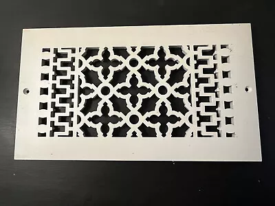 Reggio Registers White Aluminum Floor Grate Grille Vent 8x14 Inches Model 814 • $39.99