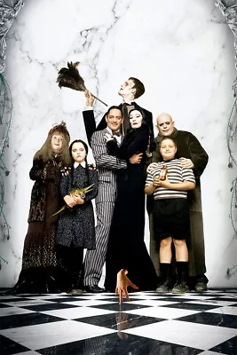 The Addams Family Morticia Lurch Gomez Uncle Fester Wall Art Home - POSTER 20x30 • $23.99