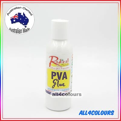 $17 • Buy 3x125ML OZ Made NON TOXIC PVA Glue Washable Adhesive For SLIME Non Staining