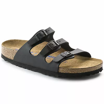 BNIB Birkenstock  Florida BS Black Regular Width Size 36 • $109.05