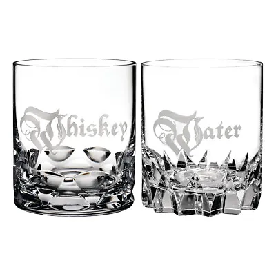$258 • Buy NEW Waterford Short Stories Whiskey/Water DOF 2pce