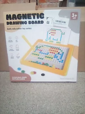 MAGNETIC DRAWING BOARD - 10 Double-Sided Picture Cards • $15.99