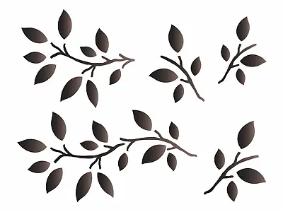 Vine Stencil Leaf Twig Leaves Tree Branch Garden Wall DIY Craft Art Signs Joanie • $14.95