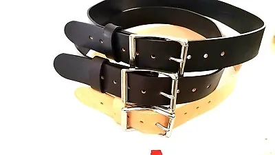 2  Wide Heavy Duty Hand Made Real Leather Work Gun Tools Holster 1 Prong Belt • $29.99