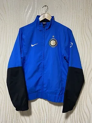 $79.99 • Buy Inter Milan 2009 2010 Woven Warm Football Soccer Track Top Jacket Nike 354279-48