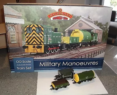 Bachmann #30-130  OO   Military Manoevures  Trainset As New Unused Condn  1/76 • $339.50