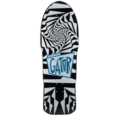 Vision Gator II Reissue Black White Skateboard Deck • $230