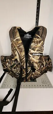 Gander Mnt Realtree Max 5 Camo Life Jacket 4x-Large/7x-Large • $32.95