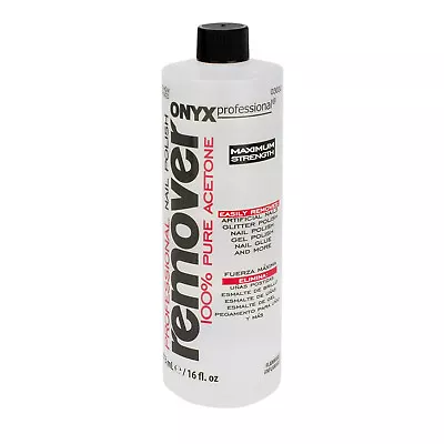 Onyx Professional 100% Pure Acetone Nail Polish Remover 16 Fl Oz • $6.99