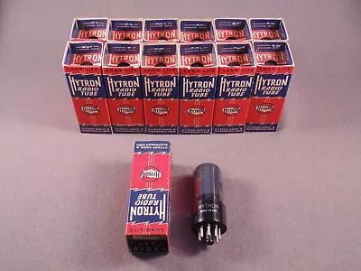 $15 • Buy 1 35L6GT HYTRON Smoked Glass TV Ham Radio HiFi Amp Vacuum Tube Code 3A6 NOS