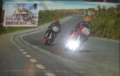 £0.99 • Buy Isle Of Man TT Races Retro Postcard 