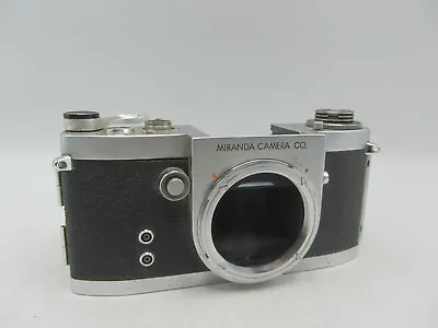 Miranda F 35mm Film Camera Silver *READ* No Prism • $12.46