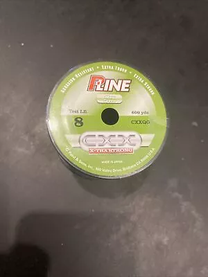 P-Line CXXQG-8 CXX X-Tra Strong Mono 8 Lb  600yd Spool Moss Green 1/4 Size • $14.99