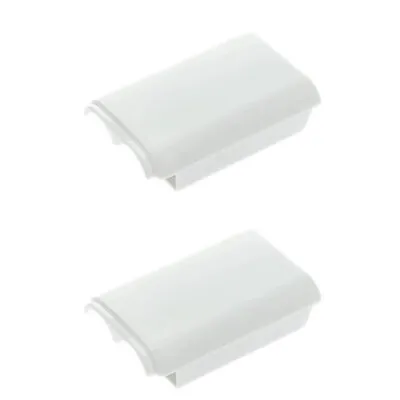 $6.99 • Buy 2x White AA Battery Back Cover Case Shell Pack For Xbox 360 Wireless Controller