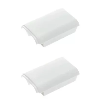 $6.99 • Buy 2x White AA Battery Back Cover Case Shell Pack For Xbox 360 Wireless Controller