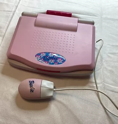 Vintage BARBIE B Book Laptop Toy Computer With Mouse • $35