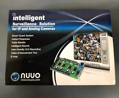 NUUO Intelligent Surveillance Solution For IP And Analog Cameras • $25