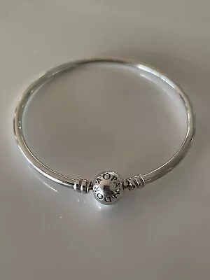 Genuine PANDORA Moments Clasp Bangle 590713 Brand New Fast Postage 17cm • $65