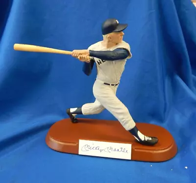 Mickey Mantle ”RARE  NY Yankees Salvino Figurine #631 Of 680 Autographed Version • $569.99