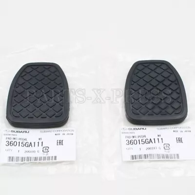 Oem Genuine Subaru Outback Impreza Baja Brake & Clutch Rubber Pedal Pads - 2qty • $13.50